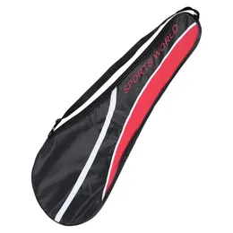 Utomhuspåsar badminton väska racket täcker racket axel tennis fodral påse lagringshållare kit set oxfordorganisation tygsupply 230907