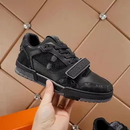 2023s sapatos casuais masculinos de luxo de alta qualidade importados de pele de bezerro e design pegajoso mágico US39-45 mHGF00001