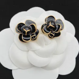 23SS C Designer Encling Earrings Orrings Ladies Ear Stud Designers Flower Lape Modelry Fashion Association for Party Gift Loutus CXD986