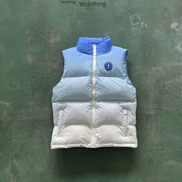 Felpe con cappuccio da uomo Felpe piumini Parka Trapstar Gilet sfumato per uomo e donna Coppie Marchio di moda Canotta senza maniche Capispalla Autunno Inverno Nuovo stile Tendenza delica