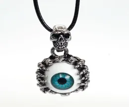 New Demon Evil Eye Netlaces Pendants Punk Skull Pendant Men Personalized Necklace Vintage Resident Evil Eye Collares1986495
