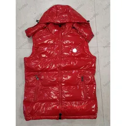 다운 재킷 조끼 코트 세련된 간단한 코트 따뜻한 고급 트렌치 코트 민소매 다운 재킷 코트 대형 편지 인쇄 디자이너 세련된 달리기 스포츠웨어