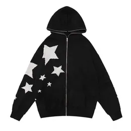 Deeptown Kpop Hippie Star черный свитер кардиган женский винтажный топ в стиле Харадзюку оверсайз с длинными рукавами гранж повседневные вязаные топы с буквами