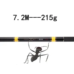 Boots-Angelruten High Carbon Stream Pole Super Light Hard 36m 45m 54m 6 72m 8m Teleskoprute Hand Süßwasser Angelruten Sommer 230907