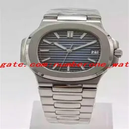 Бизнес-фабрика Мужские автоматические часы Cal 324 SC Дата Белый циферблат Мужские Eta 5711G Платиновые полностью стальные часы Водонепроницаемые мужские часы Wat284N