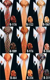 Erkekler için sonbahar turuncu ucuz bağlar marka kravat moda novelely aktif erkek boyun kravat seti yüksek kaliteli moda aksesuarları kravat 2839294
