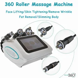 360度回転LEDマルチ極RFローラーボディスリミングマシン痛みのない脂肪除去反セルライト無線周波皮膚緊張リフターCE承認
