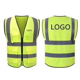 Workplace Safety Supply High Visibility Working Construction Warning Reflective Traffic Work Vest Green Reflect Safe Clothin Dhgarden Dh01R