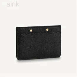 M69171 PORTA CARTE IN GOFFRATO Floreale Designer Donna Sarah Clemence Portachiavi Portamonete Neo Porte Cartes Wallet243q