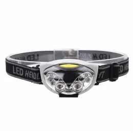 New Ultra Bright 6 LED 3 Modes Headlight Head Lamp for Outdoor Cycling Running Camping Headlamp Torch Light281F