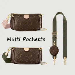 10A Hochwertige Multi-Pochette 3-teiliges Set Luxus-Geldbörse Mini-Geldbörsen Umhängetasche Designer-Tasche Damenhandtaschen Umhängetaschen Designer-Damen-Geldbörsen-Tragetaschen