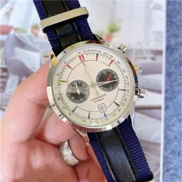 디자이너 Man Watch Quartz 43mm Malelon Series Montre Stainless Steel Case Fashion Business Automatic Date Movement Watches Men