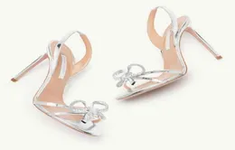 Zarif aquazzuras elbise ayakkabıları bebek sandal platform pompalar strappy stilettoheel siyah beyaz kırmızı deri kadın039s yüksek topuklu ayakkabılar eu1812897