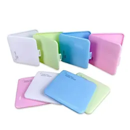 Storage Boxes Bins Portable Plastic Face Mask Case Travel Mini Masks Square Box Pollution Prevention Collapsible Drop Delive Dhgarden Dh2Wu