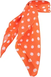 Шарфы Хип-хоп Магазин 50-х Шифоновый шарф 1950-х годов Повязка на голову Ascot подходит для женщин и детейLF2030908