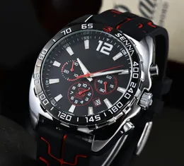 새로운 남성 시계 고품질 남성 시계 크로노 그래프 시계 41 mm 쿼츠 시계 가죽 스트랩 스틸 스트랩 시계 사파이어 럭셔리 시계 남자 디자이너 시계