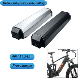 アップグレード48V 17.5AH 840wh統合されたebikeバッテリーEunorau Luna Cycle Z1 X2 Enduro Dengfu E10 Hidden Electric Bike Battery