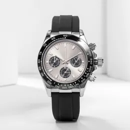 ST9 Watch Designer Erkeklerin Tam Otomatik Mekanik Paslanmaz Çelik İzle Band Sapphire Cam Su Geçirmez Erkekler Lüks Saat