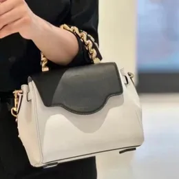 Women Hand Bag Top Handle Heavy Chain Tote Bag Crossbody Designer Bag Shoulder Bag Shopping Bags Quality Luxury Bag Lichee Pattern Leather Purse Large Gold Hardware