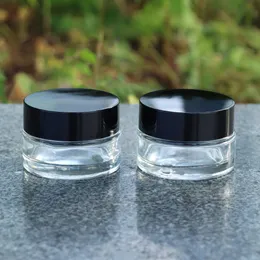 Andra rökningstillbehör 12 ml transparent glas lufttätt stash burk hög kvalitet mtiuse vakuum tätning vaxolja tobak lagring vattenpro zz