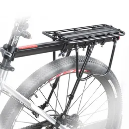 Bike Handlebars Components Durable Mountain Road Rear Shelf Aluminum Alloy Bicycle Seat Luggage MTB Cycling Back Bracket Rack Access 230907