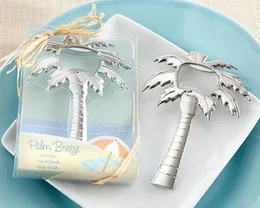 Coconut Tree Shape Wine Bottle Opener Zincalloy Beer Bottles Openers Gold Silver Bar Party Creative Wedding Gift BH7761 TYJ ZZ