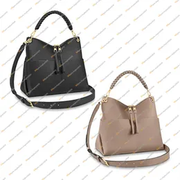 Bayan moda gündelik tasarım lüks maida hobo tote çanta omuz çantası crossbody yüksek kaliteli orijinal deri üst 5A m45522 m45198d