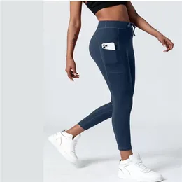 LL Women Yoga Leggings Women Girls Jogger Pants Running Ladies Casual Adult Sportswear Exercise Fitness Wear248a