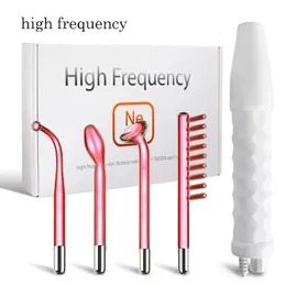청소 도구 액세서리 고주파 기계 전기 요법 완드 유리 튜브 네온 안티 노화 주름 제거 여드름 피부 뷰티 스파 헤어 마사지 230908