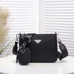 حقيبة Mens Horse Messenger Bag Crossbody مصمم أزياء محفظة أكياس عالية الجودة مع تغيير 2113 محافظ 286T