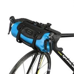 Scooter Cykel Front Tube Bag 11L Big Waterproof Bicycle TreatBar Basket Pack Cycling Frame Pannier Accessories 220507259s
