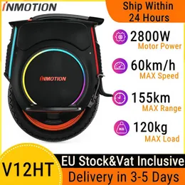 Inmotion V12HT Self Balance Scooter Multifunctional Touch Screen Smart Electric Unicycle High Torque EUC Wheel 2500W Powerful Mono268g