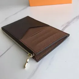 Card Holder Designer Men Womens Cards Holders Lambskin Mini Wallets Coin purse pocket Interior Slot Pockets Genuine Leather ENVELO286T