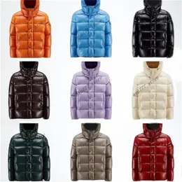 Mens multicolor puffer down jacket 70th anniversary Commemorative edition New epaulet design women warmest down jackets243H