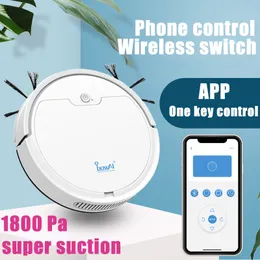 Smart Home Control Robot Vacuum Cleaner Remote App Wireless Cleaning Machine Sweeping Floor Mop Dry and Wet for Cleaner 230909