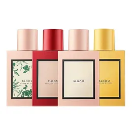 Perfume sólido florescer por 100ml mulheres fragrância 3.3fl.oz eau de parfum cheiro duradouro floral flor edp senhora menina colônia spray para dh0fo