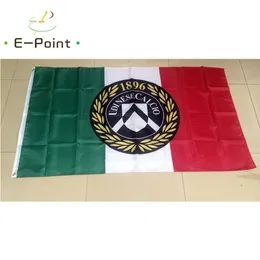 Itália Serie A Udinese Calcio S P A decoração suspensa Bandeira 3 pés 5 pés 150 cm 90 cm2427