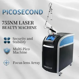 Direkt wirksame Tattoo-Entfernungslaser-Pikosekunden-Lasermaschine PigmentierungsentfernungPicol Focus Spot Sommersprossenentfernung mit 450 PS 3500 Watt Schönheitsmaschine