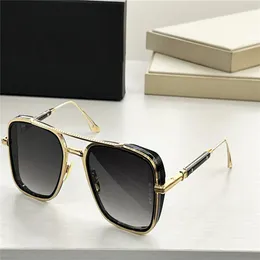 Neue Mode-Design-Männer quadratische Sonnenbrille EPXL08 exquisiter Metallrahmen einfacher und großzügiger Stil vielseitiger Outdoor-UV400-Schutz253o