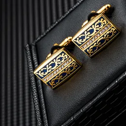 Cuff Links KFLK jewelry Fashion shirt cufflinks for mens gift Brand cuff links buttons Design High Quality abouras gemelos guests 230908