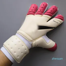SGT UNISEX Bramkarz piłkarski rękawiczki bez osłony ochrony palców zagęszcza go bramkarza lateksowego