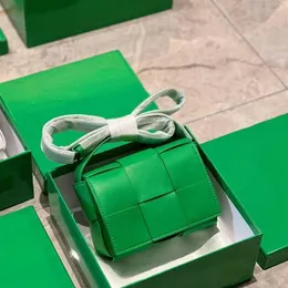 2022 Projektantki Bags Lether Mini Cassette torebka ramię