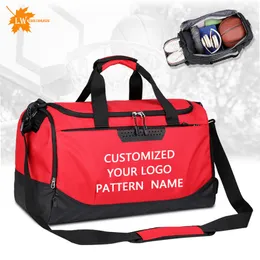 Duffelväskor Personlig Duffel Bag Custom Sports Gym Bag Travel With Waterproof Weekender Shoulder Bag En gåva till en vän Print PO 230908