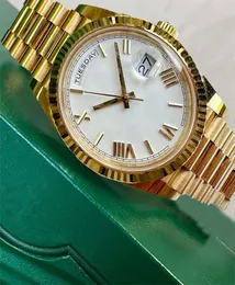 Elegant Women Watches Movement Splah Waterproof Watch 40mm Case Arabic Scale Sports Wristwatch Design Analog Clock Auto Date Montre De Luxe