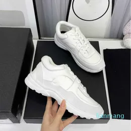 Beste Qualität Designer Laufschuhe Channel Sneakers Frauen Luxus Lace-Up Sportschuh Casual Trainer Klassische Sneaker Frau Ccity dfcvcx