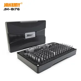 Conjunto de chave de fenda de precisão JAKEMY 106 EM 1 Conjunto de broca Torx magnética Chave de fenda para iPhone Computador PC Conjunto de ferramentas de reparo eletrônico T2317a