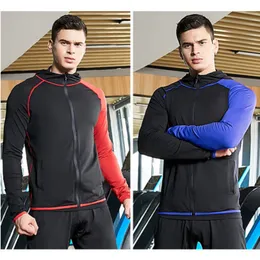 Men's Yoga Hoodie Sweatshirt Basketball Sports Fitness Jacket Fitness Yoga Quick Drier