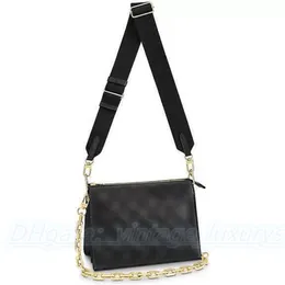 حقائب المساء 7A جودة Pochette الفاخرة Coussin M577790 حقيبة جلدية للنساء رجالي الأسنان حقائب اليد Crossbody Fashion MM E250M