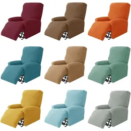 16 Farben Liegesofabezug Stretch Lazy Boy Stuhl Haustier Anti-Rutsch-Sitzschutz Schonbezug für Heimdekoration 211207224o
