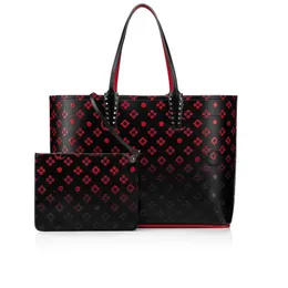 Mieszane drukarnie kobiety luksusowe duże torby Platfor DOODLING Designer torebki TOTES Kompozytowe czerwone dna oryginalna torebka skórzana